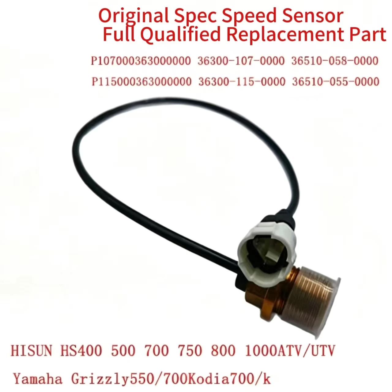 Original Spec Speed Sensor Full Qualified Replacement Part for Yamaha 400-1000cc Motorcycle ATV
Original Spec Speed Sensor Full Qualified Replacement Part for Yamaha 400-1000cc Motorcycle ATV