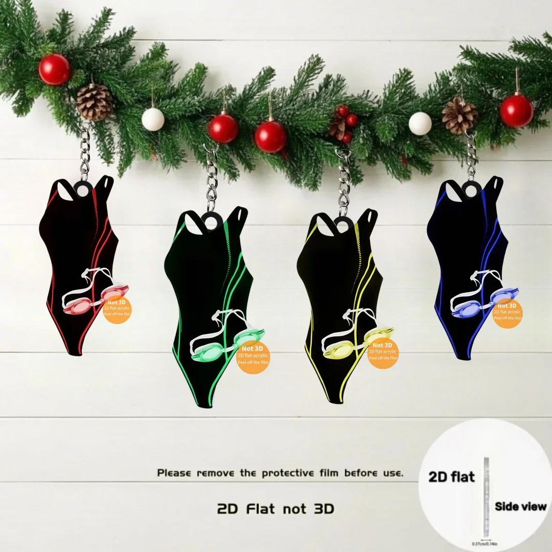 Купальник, кулон, брелок, тема плавания, 2D плоский акриловый орнамент, подвески, подвесное украшение для сумок, домашний фестиваль, вечеринка, подарок
Купальник, кулон, брелок, тема плавания, 2D плоский акриловый орнамент, подвески, подвесное украшение для сумок, домашний фестиваль, вечеринка, подарок