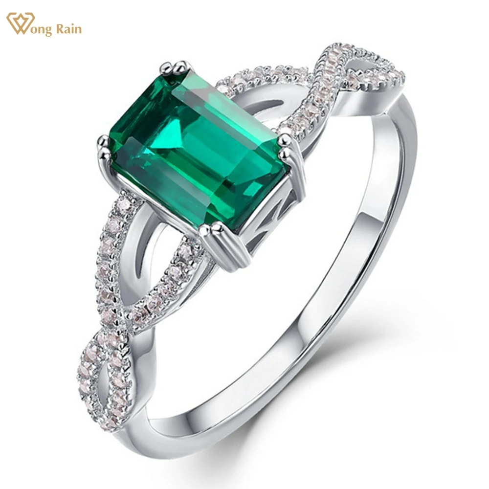 Wong Rain Vintage 925 Sterling Silver 5*7 MM Emerald Gemstone Anniversary Gifts Ring for Women Wedding Fine Jewelry Wholesale
Wong Rain Vintage 925 Sterling Silver 5*7 MM Emerald Gemstone Anniversary Gifts Ring for Women Wedding Fine Jewelry Wholesale