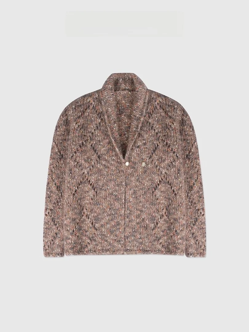 Knitted Casual Lazy Open Cardigan Autumn Winter Women's Cotton Blend Long Sve Loose Sle Baatone Jia Ling Sister
Knitted Casual Lazy Open Cardigan Autumn Winter Women's Cotton Blend Long Sve Loose Sle Baatone Jia Ling Sister