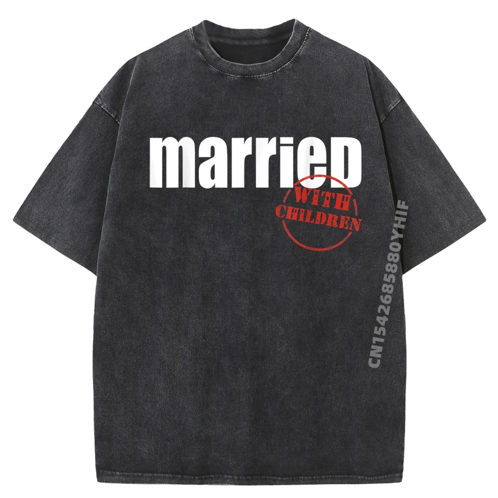 Мужские футболки с рисунком Hubmarried With Children, удобная стираная футболка с короткими рукавами, мужская одежда с рисунком 
Мужские футболки с рисунком Hubmarried With Children, удобная стираная футболка с короткими рукавами, мужская одежда с рисунком