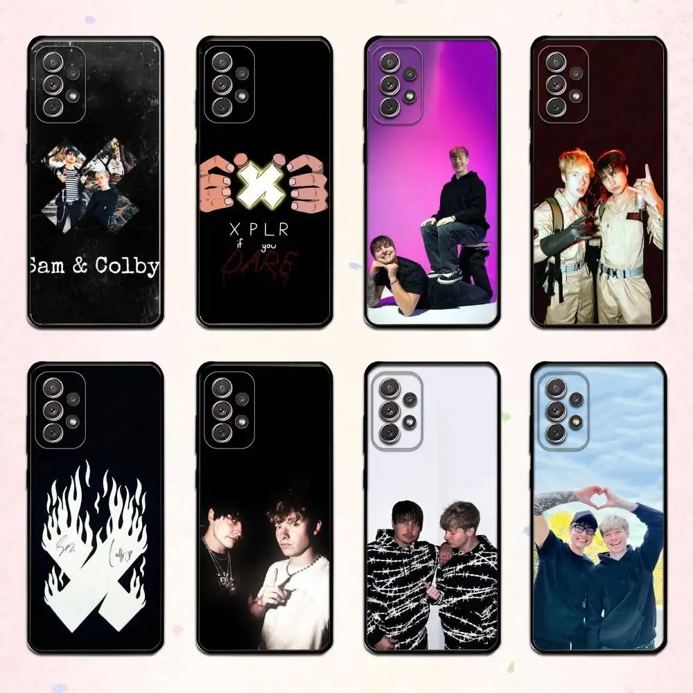 S-Sam And Colby XPLR Explore Phone Case For Samsung S 25,24,23,22,30,21,10,9,Ultra,Plus,Lite,FE,4,5 G Soft Black Case
S-Sam And Colby XPLR Explore Phone Case For Samsung S 25,24,23,22,30,21,10,9,Ultra,Plus,Lite,FE,4,5 G Soft Black Case