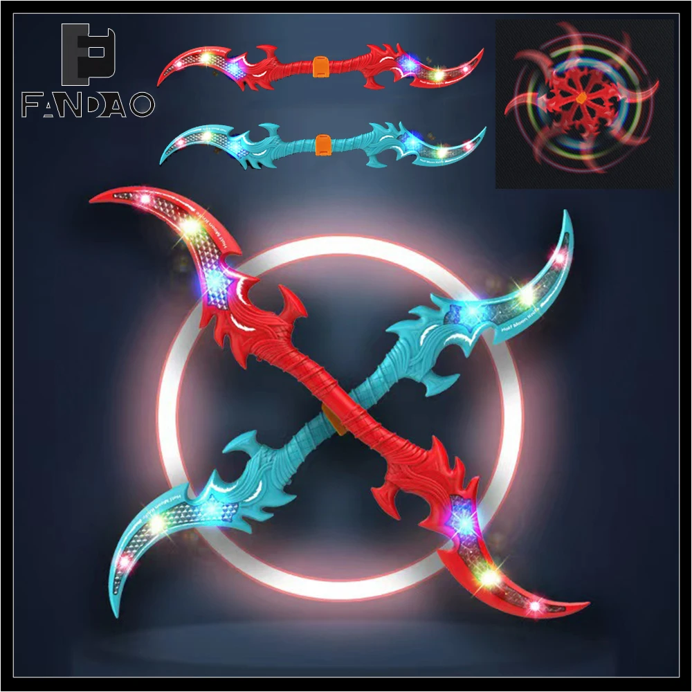 Children's Laser Sword Toy Sound Light Rotating Electric Cool Light-Up Knife With Light Sound Effects for Boy Birthday Gift
Children's Laser Sword Toy Sound Light Rotating Electric Cool Light-Up Knife With Light Sound Effects for Boy Birthday Gift