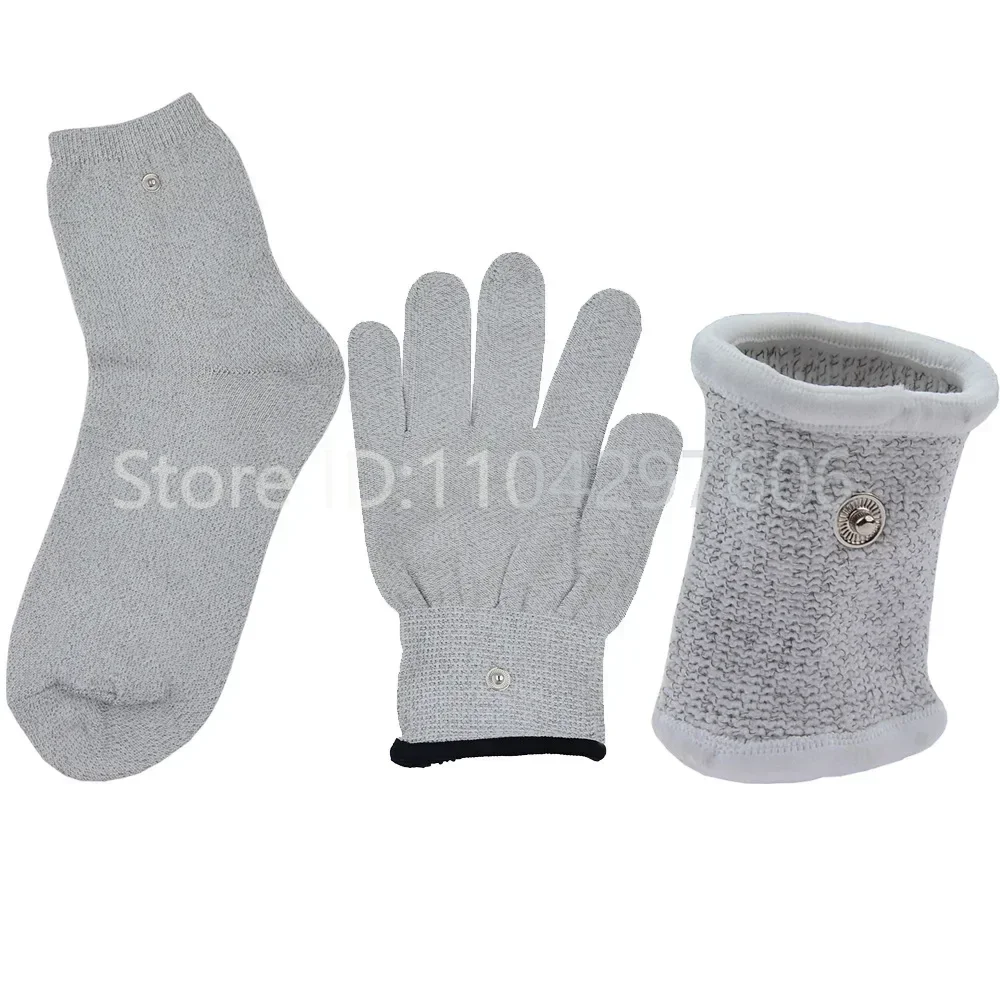 20pcs Silver Conductive Fiber Massage Gloves for TENS/EMS for Therapy Hand Massager Anti-static/Anti-skid Electrode Bio Glove
20pcs Silver Conductive Fiber Massage Gloves for TENS/EMS for Therapy Hand Massager Anti-static/Anti-skid Electrode Bio Glove