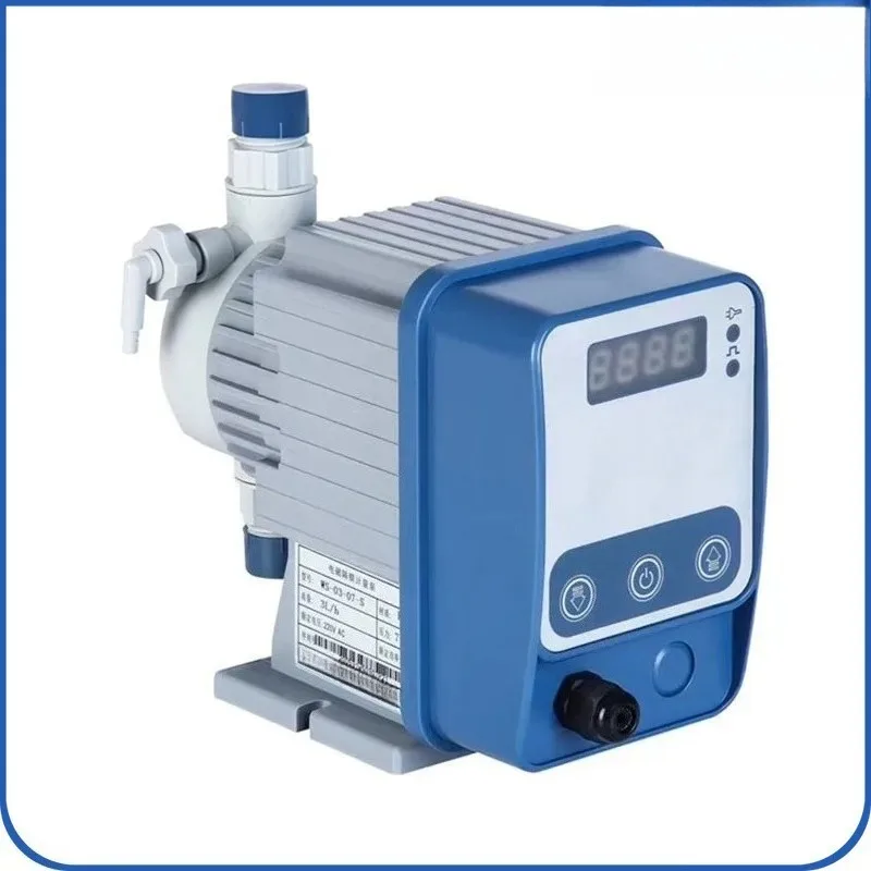 0-70L/H Adjustable Acid Chlorine Chemical Dosing Pump Electronic Metering Pump for Swimming Pool
0-70L/H Adjustable Acid Chlorine Chemical Dosing Pump Electronic Metering Pump for Swimming Pool