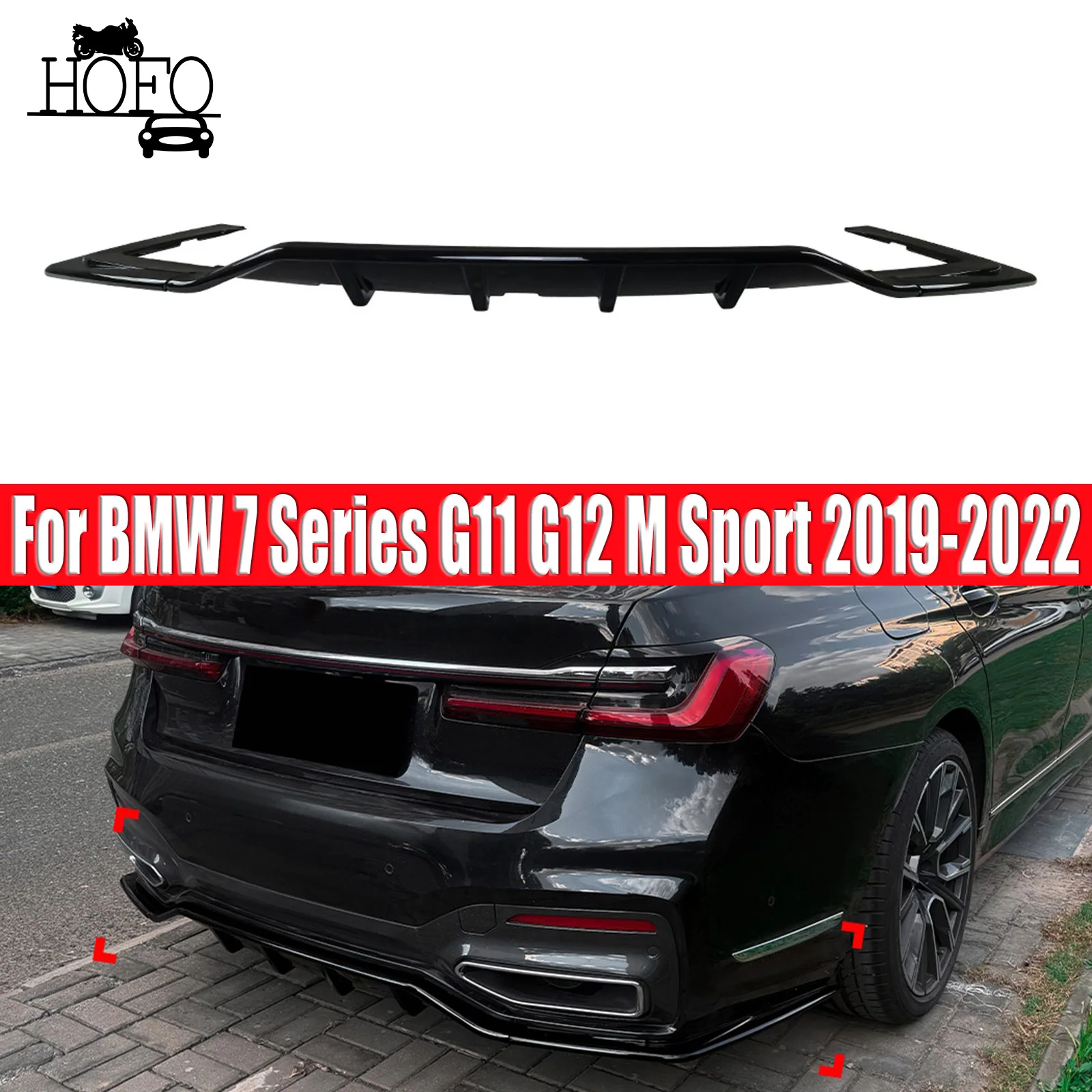 3 шт./1 компл. задний бампер, диффузор, спойлер для BMW 7 серии G11 G12 M Sport 2019-2022
3 шт./1 компл. задний бампер, диффузор, спойлер для BMW 7 серии G11 G12 M Sport 2019-2022