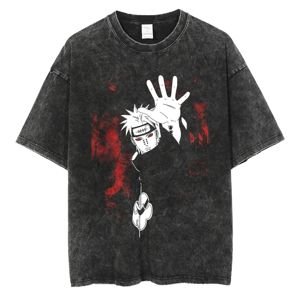 2023 Summer Men TShirt Harajuku Anime Naruto Print Vintage T-Shirt Fashion Streetwear Clothing Cotton Black Washed Tops Tees
2023 Summer Men TShirt Harajuku Anime Naruto Print Vintage T-Shirt Fashion Streetwear Clothing Cotton Black Washed Tops Tees