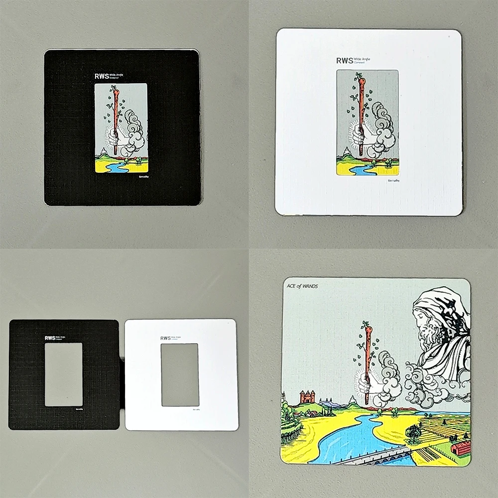 RWS Wide Angle Tarot, 78 Pcs Cards + 2 Specials Frame Cards Printed on 350GSM Double-embossed Cardstock - 7*7cm
RWS Wide Angle Tarot, 78 Pcs Cards + 2 Specials Frame Cards Printed on 350GSM Double-embossed Cardstock - 7*7cm