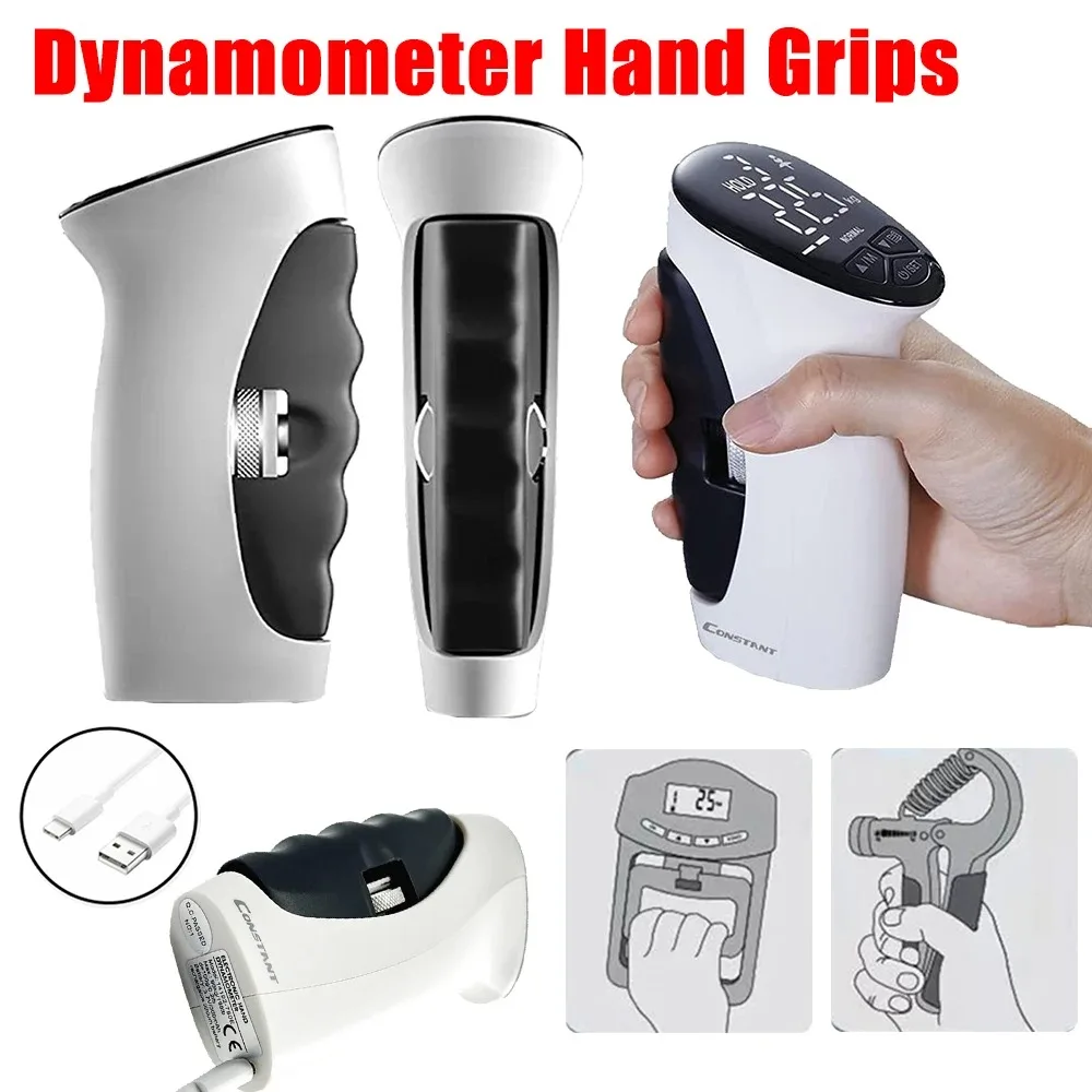 Dynamometer Hand Grips Hand Grip Trainer Electronic Finger Gripper Strength Trainer Hand Strengthener Expander Fitness Equipmen
Dynamometer Hand Grips Hand Grip Trainer Electronic Finger Gripper Strength Trainer Hand Strengthener Expander Fitness Equipmen