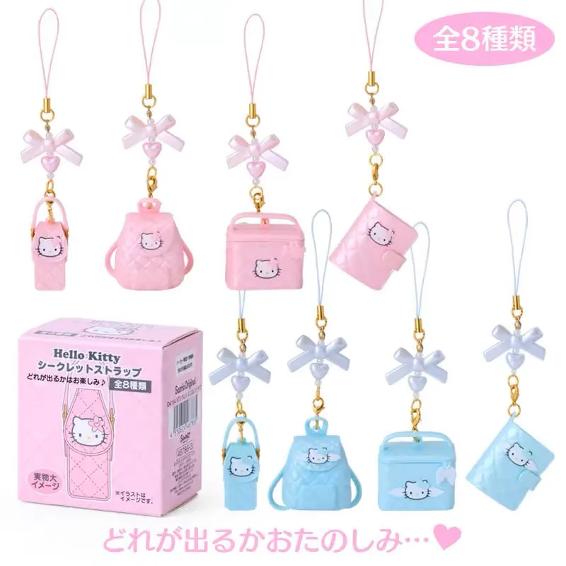 Sanrio Hello Kitty Mystery Blind Box Mini Bag Pendant Phone Strap Nostalgic Decor Gift For Girls Cute Collectible Ornaments
Sanrio Hello Kitty Mystery Blind Box Mini Bag Pendant Phone Strap Nostalgic Decor Gift For Girls Cute Collectible Ornaments