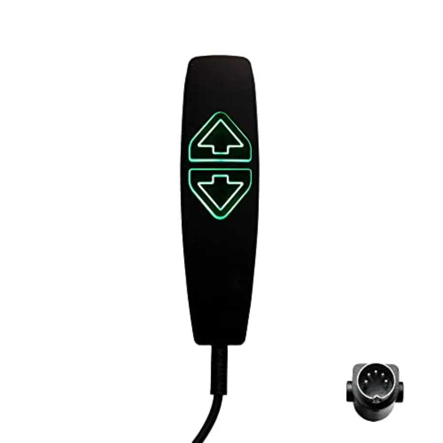 Lift Chairs Power Recliner 2 Push Button 5 Pin Prong Hand Control Handset Remote with USB and Backlight
Lift Chairs Power Recliner 2 Push Button 5 Pin Prong Hand Control Handset Remote with USB and Backlight