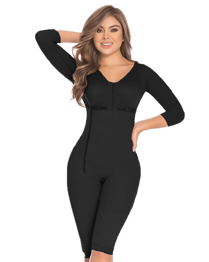 Tummy Control Side Women's Bodysuit Bodyshaper Zipper Butt Lifter Breast Support Long Shaperwear-Spot Goods
Tummy Control Side Women's Bodysuit Bodyshaper Zipper Butt Lifter Breast Support Long Shaperwear-Spot Goods