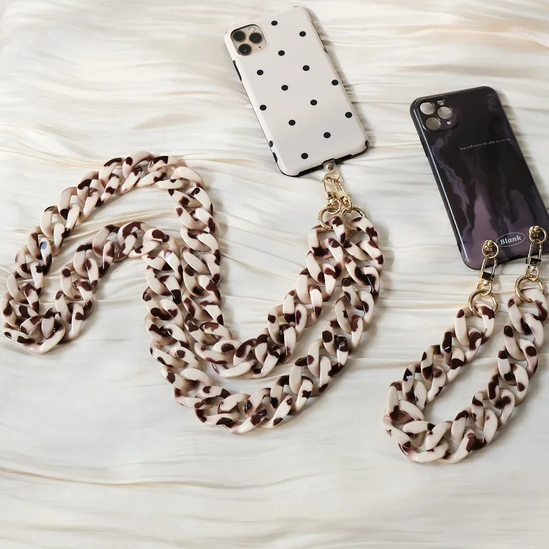 New Phone Accessory Cellphone Part Chain Anti Lost Universal Leopard Shoulder Neck Crossbody SmartPhone Strap Phone Case Chains
New Phone Accessory Cellphone Part Chain Anti Lost Universal Leopard Shoulder Neck Crossbody SmartPhone Strap Phone Case Chains