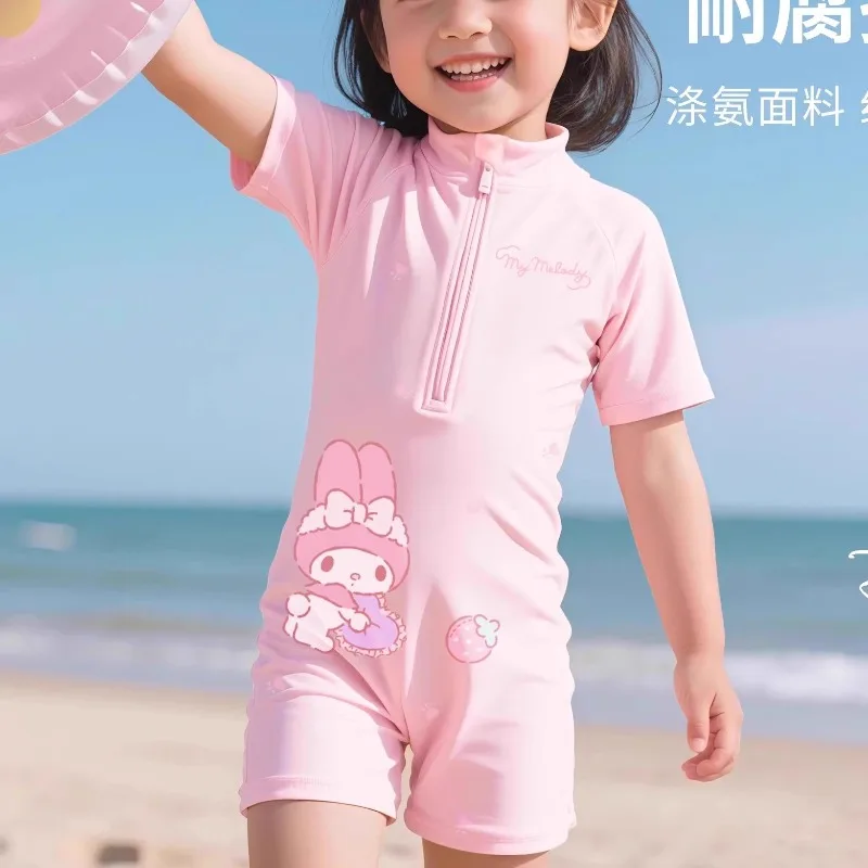 2026 New Kuromi One Piece Swimsuit for Girls Cute Cartoon Kids Swimwear Little Girls Summer Beach Bathing Suit
2026 New Kuromi One Piece Swimsuit for Girls Cute Cartoon Kids Swimwear Little Girls Summer Beach Bathing Suit