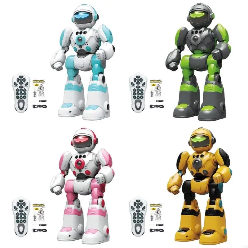 Робот с дистанционным управлением поет игрушка для детей интеллекта STEM Robot программирование.
Робот с дистанционным управлением поет игрушка для детей интеллекта STEM Robot программирование.