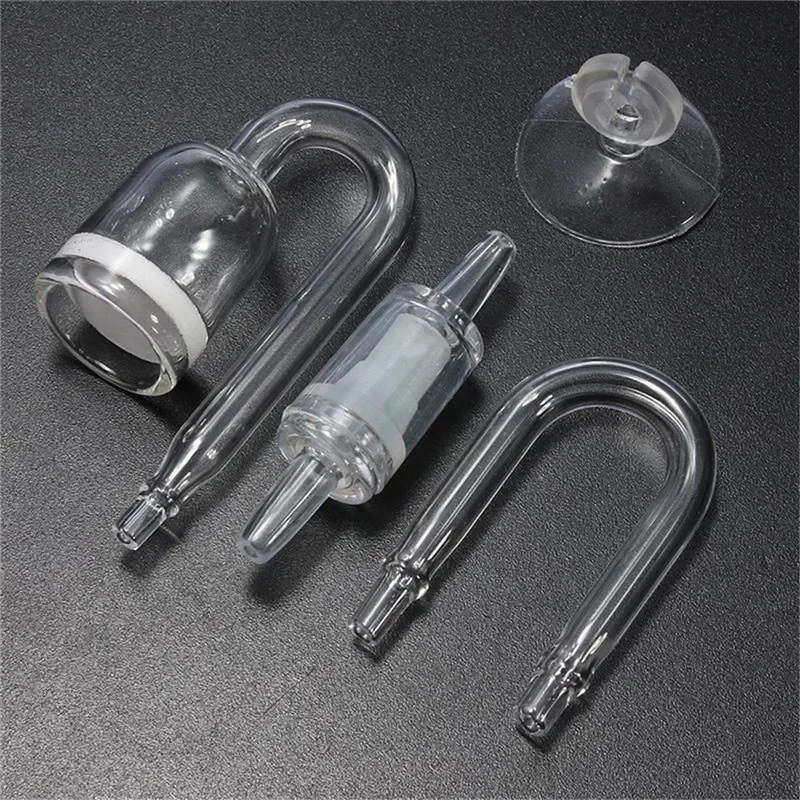4 In 1 Aquarium CO2 Diffuser Set Carbon Dioxide Atomizer Check Valve U Shaped Connector Suction Cup For Fish Tank Planted Supply 
4 In 1 Aquarium CO2 Diffuser Set Carbon Dioxide Atomizer Check Valve U Shaped Connector Suction Cup For Fish Tank Planted Supply