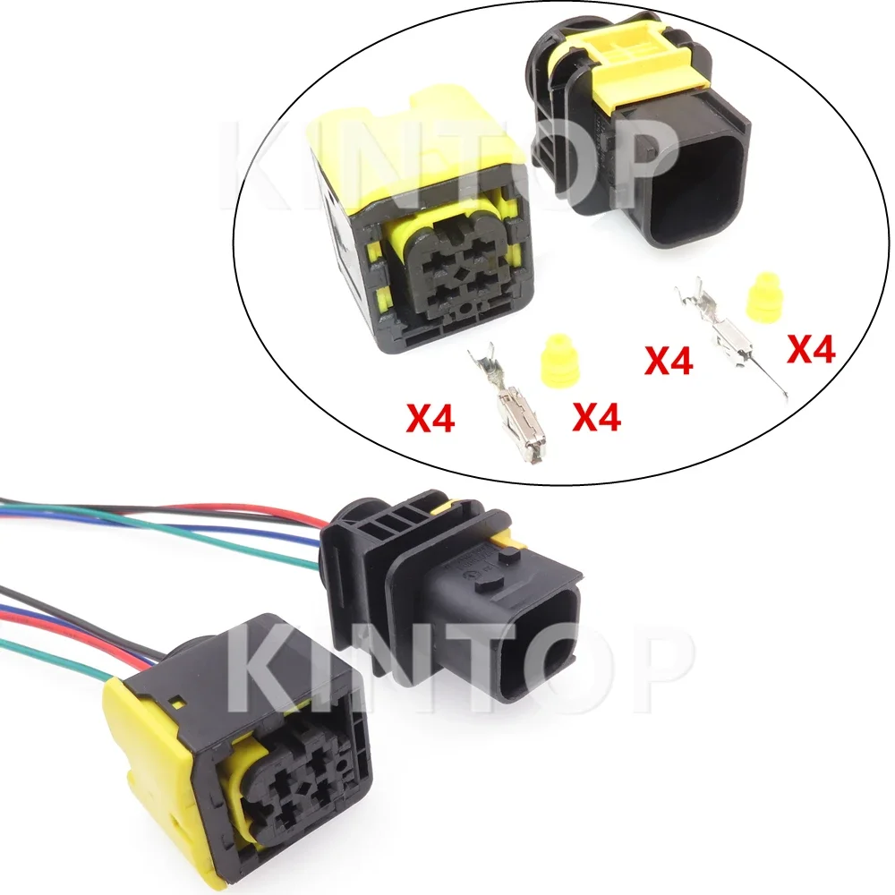 1 Set 4 Pins Auto Parts Automobile Oxygen Sensor Plug AC Assembly 1-1418390-1 1-1703818-1 1-1703819-1 Car Adapter
1 Set 4 Pins Auto Parts Automobile Oxygen Sensor Plug AC Assembly 1-1418390-1 1-1703818-1 1-1703819-1 Car Adapter