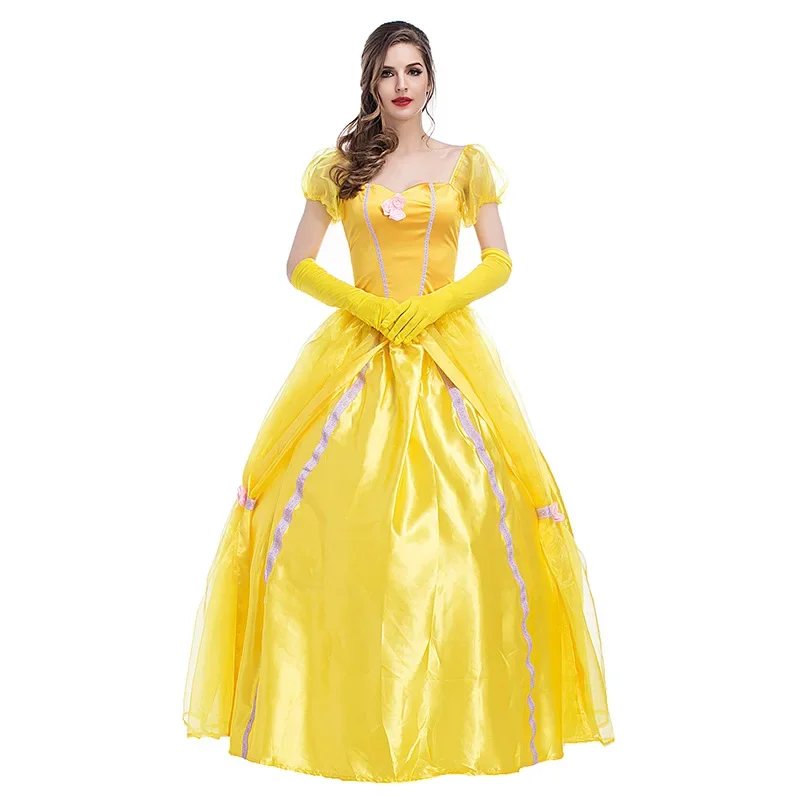 Adult Women Cosplay Costume Fairy Tale Princess Belle Fancy Dress Halloween Costumes Fancy Costume Suit Plus Size
Adult Women Cosplay Costume Fairy Tale Princess Belle Fancy Dress Halloween Costumes Fancy Costume Suit Plus Size