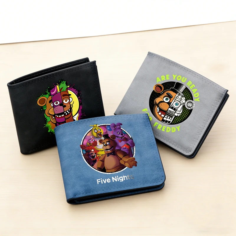 Fnafs Nylon Wallet Monedero Short Folding Coin Purse Multi Functional Wallet Men's Card Clip Credit Card Cover Coin Wallet Gift
Fnafs Nylon Wallet Monedero Short Folding Coin Purse Multi Functional Wallet Men's Card Clip Credit Card Cover Coin Wallet Gift