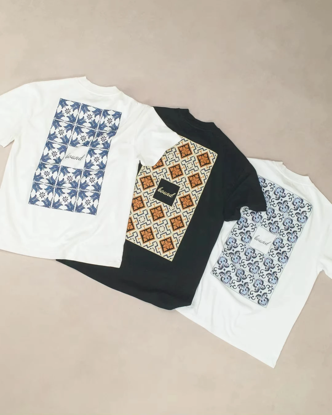 Bound 'Porto Azulejos' Tee - High-end Luxury Is for Both Men and Women Top Y2k 100% Cotton T-shirt Free Delivery Motorcycle
Bound 'Porto Azulejos' Tee - High-end Luxury Is for Both Men and Women Top Y2k 100% Cotton T-shirt Free Delivery Motorcycle