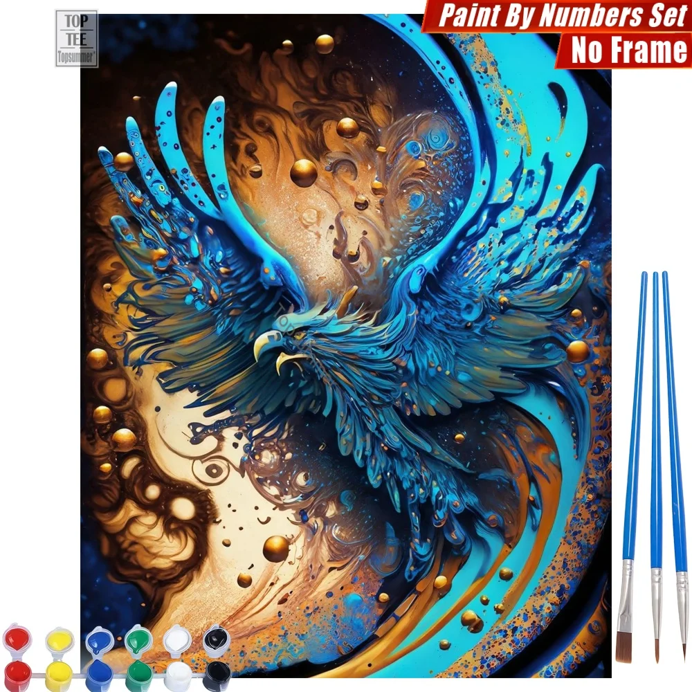 Blue phoenix soaring DIY Digital Oil Painting Kit - mythical vibrant dynamic Father'S Day Gift For Husband
Blue phoenix soaring DIY Digital Oil Painting Kit - mythical vibrant dynamic Father'S Day Gift For Husband