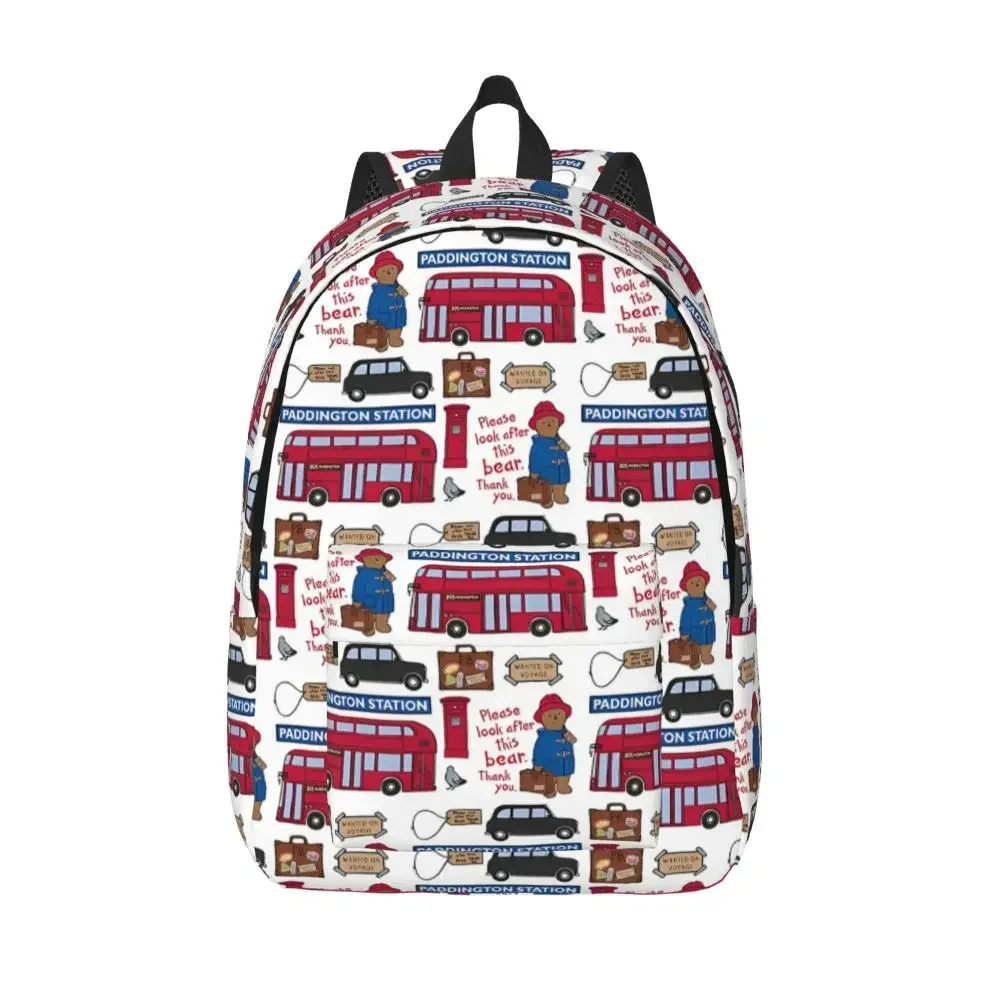 Britain Paddington Brown Bear Fashion Backpack Sports High School Work Cute Movie Cartoon Daypack Men Women Laptop Canvas Bags
Britain Paddington Brown Bear Fashion Backpack Sports High School Work Cute Movie Cartoon Daypack Men Women Laptop Canvas Bags