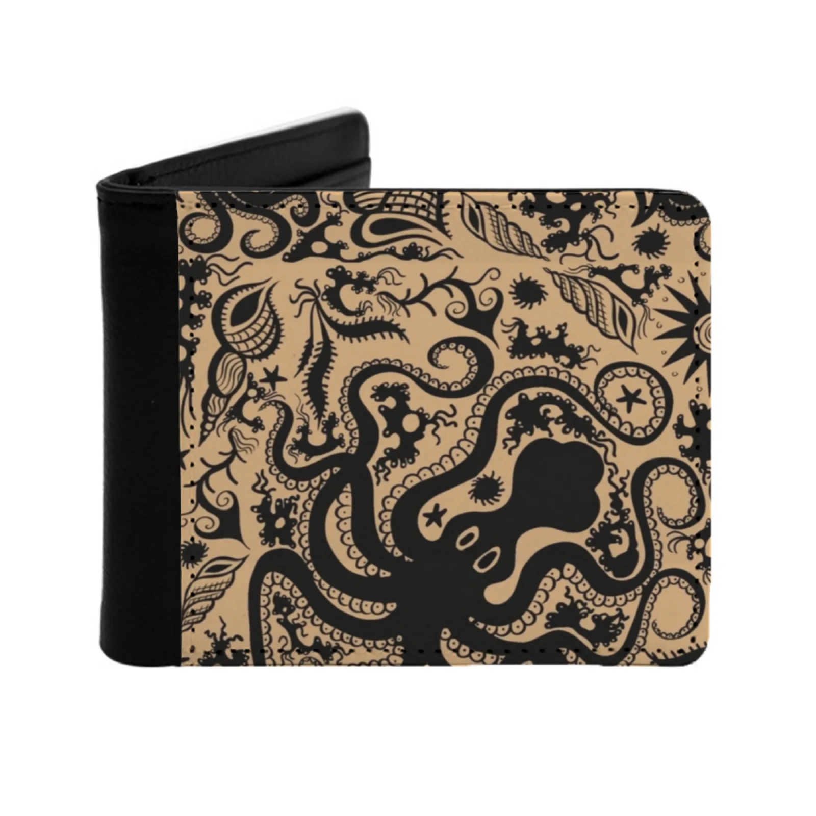 Minoan Marine Style Pottery Pattern Men's Wallet Pu Leather Wallet Multifunction Credit Card Purse Antiquity Ancient Greece 
Minoan Marine Style Pottery Pattern Men's Wallet Pu Leather Wallet Multifunction Credit Card Purse Antiquity Ancient Greece