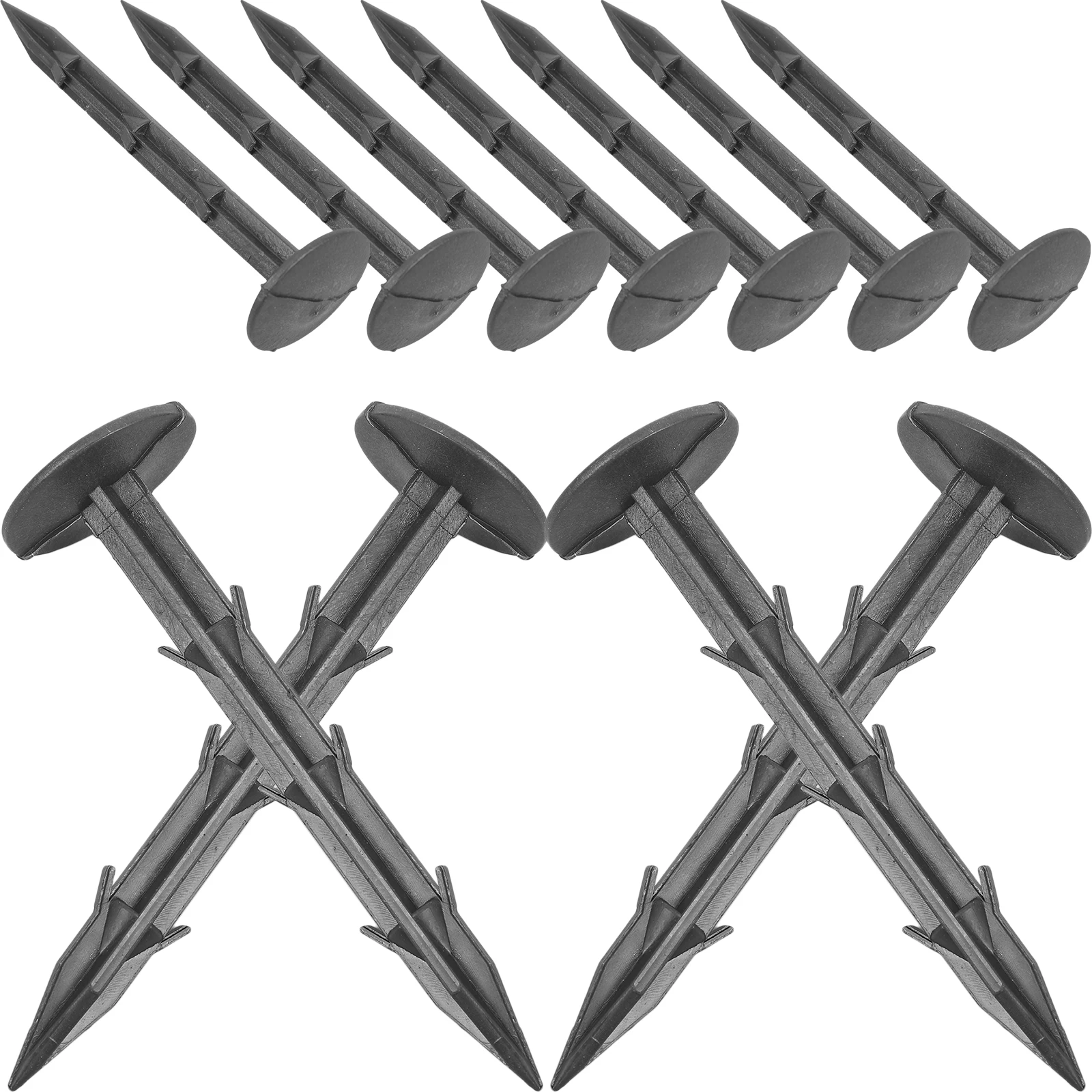 30pcs Garden Stakes Plastic Pegs Heavy Duty Durable Rustproof Landscape Fabric Pins for Outdoor Tent Accessories
30pcs Garden Stakes Plastic Pegs Heavy Duty Durable Rustproof Landscape Fabric Pins for Outdoor Tent Accessories