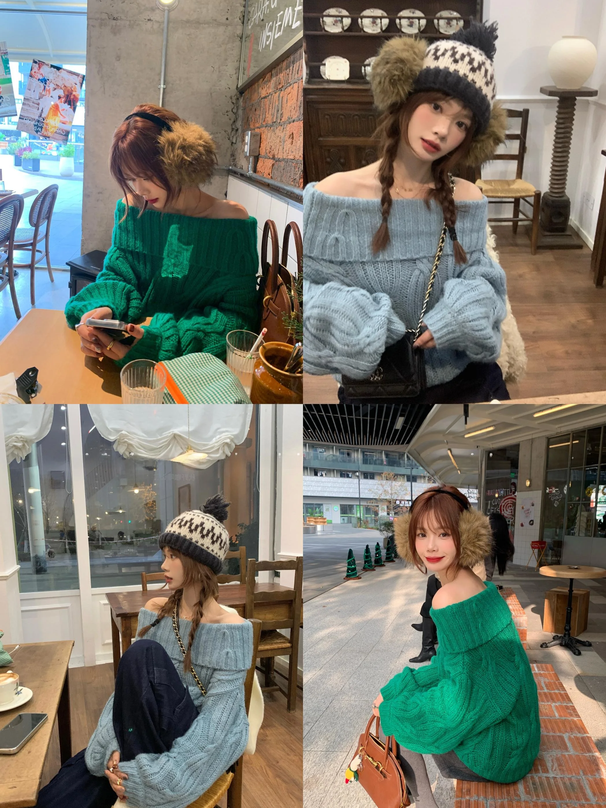 Мягкий вязаный свитер на одно плечо с узлом, свободный крой, длинный рукав, стандартная длина, для создания уютной атмосферы
Мягкий вязаный свитер на одно плечо с узлом, свободный крой, длинный рукав, стандартная длина, для создания уютной атмосферы