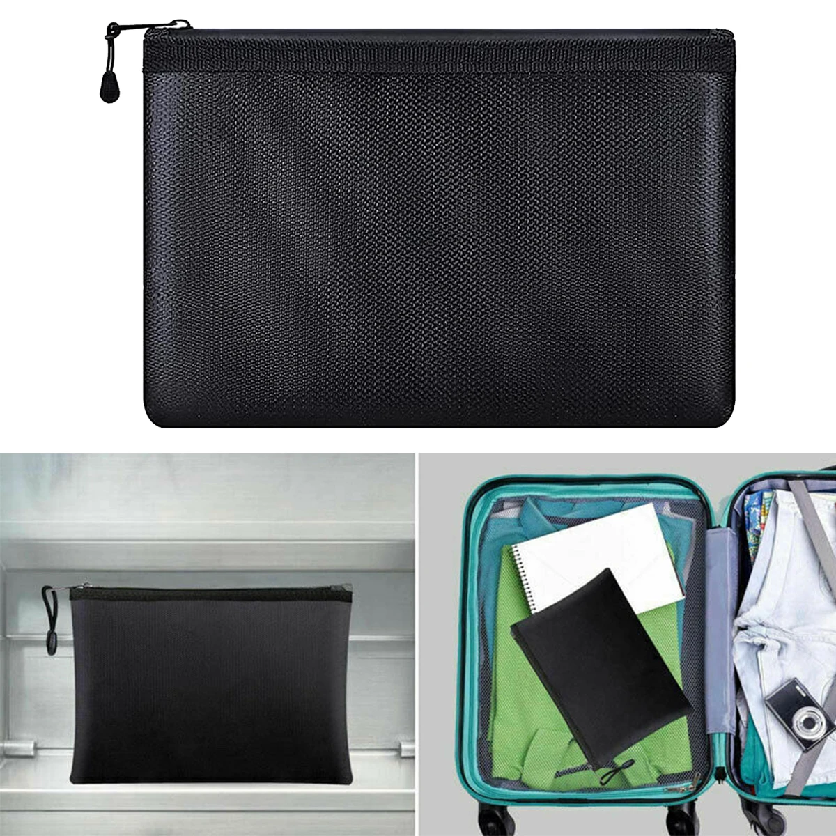 A4 Fireproof Waterproof Document Bag, Fireproof Money Bag For Cash With Zipper, Important Document Storage Bag
A4 Fireproof Waterproof Document Bag, Fireproof Money Bag For Cash With Zipper, Important Document Storage Bag