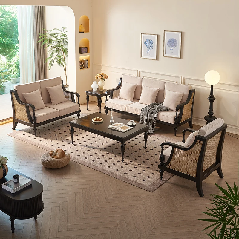 3 Rattan Sofas Sponge Mats for Farmhouses Living Rooms Kitchens Halls Villas Apartments Restaurants Dining Areas-for Hotels
3 Rattan Sofas Sponge Mats for Farmhouses Living Rooms Kitchens Halls Villas Apartments Restaurants Dining Areas-for Hotels