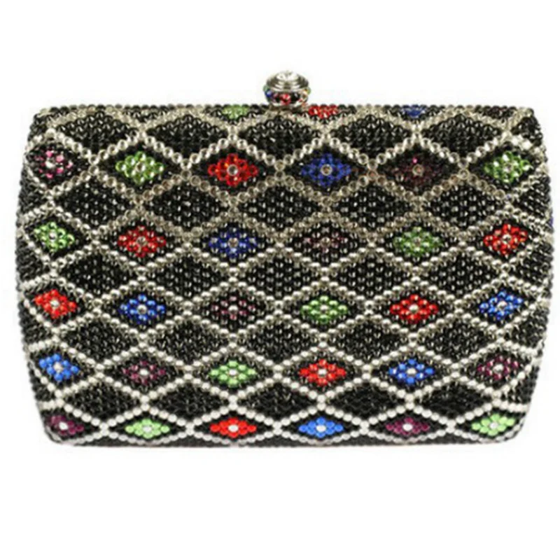 Lady Colorful Diamond Clutch Purse Women Full Stones Clutches Bags Minaudiere Bag Wedding Party Rhinestone Evening Purse Handbag
Lady Colorful Diamond Clutch Purse Women Full Stones Clutches Bags Minaudiere Bag Wedding Party Rhinestone Evening Purse Handbag