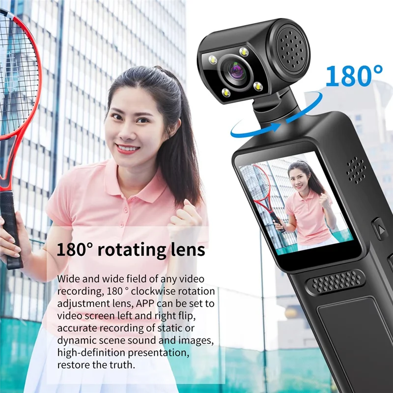 4K Pocket Action Camera 4K HD Sports Camcorder Camera 180 Rotate Mini Wifi Camera With Waterproof Case Motion Camera 128G
4K Pocket Action Camera 4K HD Sports Camcorder Camera 180 Rotate Mini Wifi Camera With Waterproof Case Motion Camera 128G