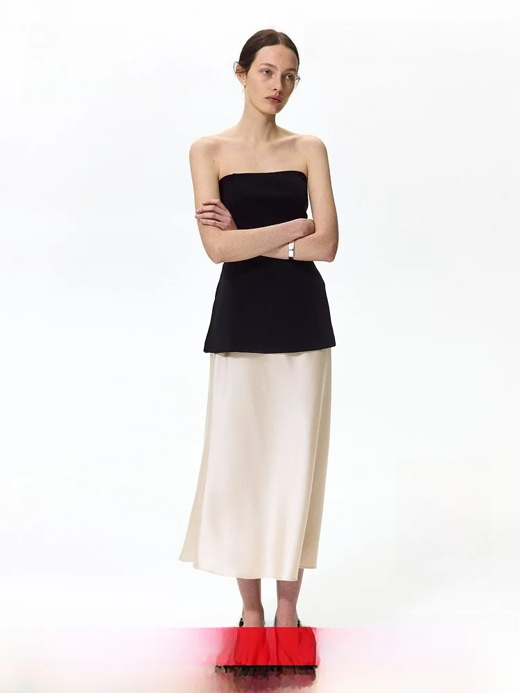 High Waist A-Line Skirt Women's Slim Fit Draped Gentle Summer Skirt Casual Style H&M 1246922
High Waist A-Line Skirt Women's Slim Fit Draped Gentle Summer Skirt Casual Style H&M 1246922