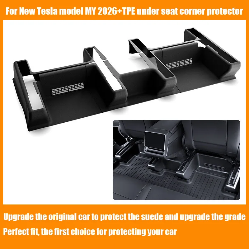 For NweTesla Model Y 2025+ Model YL6-seater 2026+ Under Seat Corner Guard Seat Slide Rail Protector Cover Anti-Kick Decor Flo
For NweTesla Model Y 2025+ Model YL6-seater 2026+ Under Seat Corner Guard Seat Slide Rail Protector Cover Anti-Kick Decor Flo