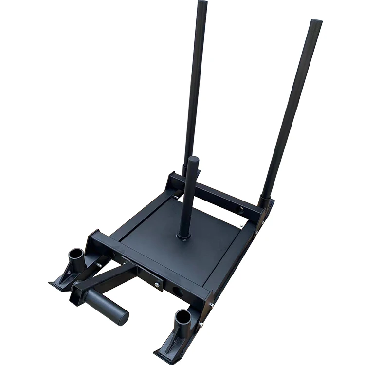 High Quality Customizable Steel Black Exercise Sledge Machine Heavy Duty Fitness Training Power Sled Rack Sleigh Carpromote sale
High Quality Customizable Steel Black Exercise Sledge Machine Heavy Duty Fitness Training Power Sled Rack Sleigh Carpromote sale