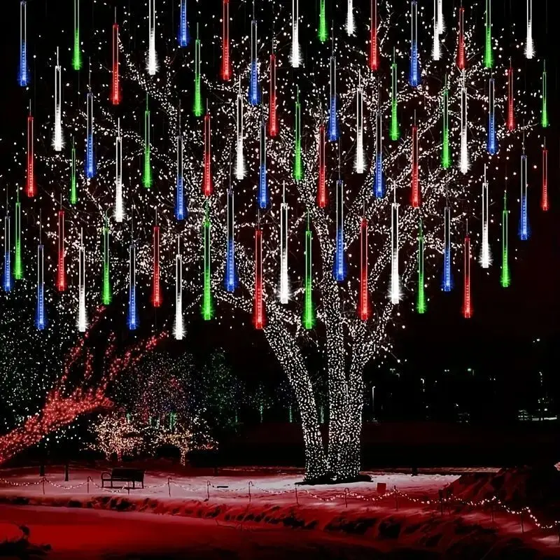 1pc 8 Tubes LED Meteor Shower Rain Lights 220V/110V Falling Raindrop Fairy String Light for Holiday Party Patio Christmas Decor
1pc 8 Tubes LED Meteor Shower Rain Lights 220V/110V Falling Raindrop Fairy String Light for Holiday Party Patio Christmas Decor