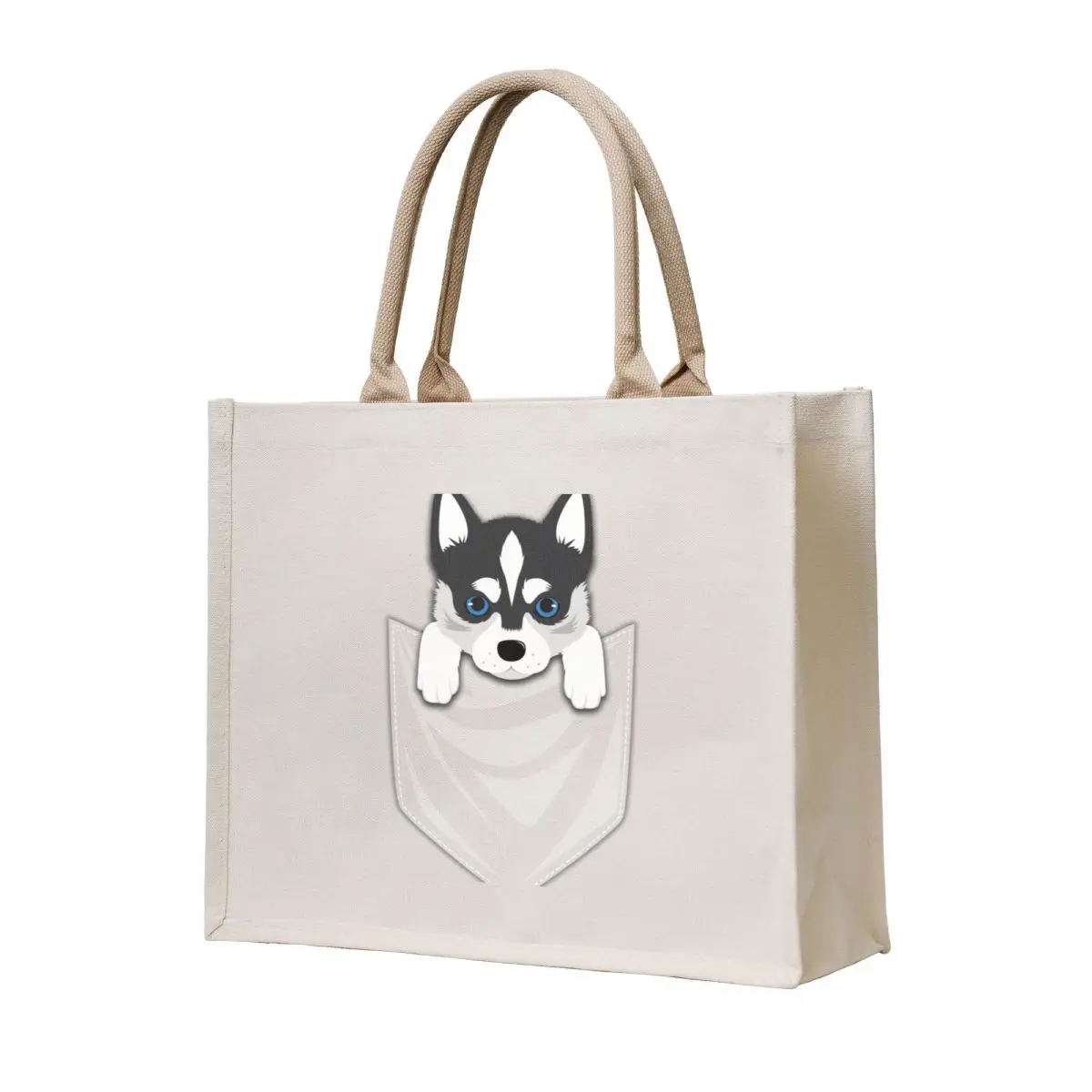 Funny Siberian Husky In Your Pocket Tote Bag free delivery bags tote bags men canvas bags tote bag custom
Funny Siberian Husky In Your Pocket Tote Bag free delivery bags tote bags men canvas bags tote bag custom
