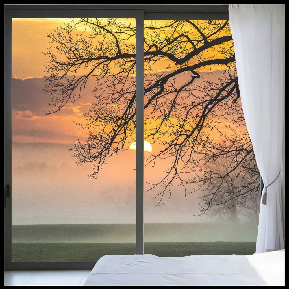 Glue-free Static Cling Privacy Glass Window Film Sunset pattern Glass Door Tint Sticker PVC Anti UV Frosted Glass Window Flim
Glue-free Static Cling Privacy Glass Window Film Sunset pattern Glass Door Tint Sticker PVC Anti UV Frosted Glass Window Flim