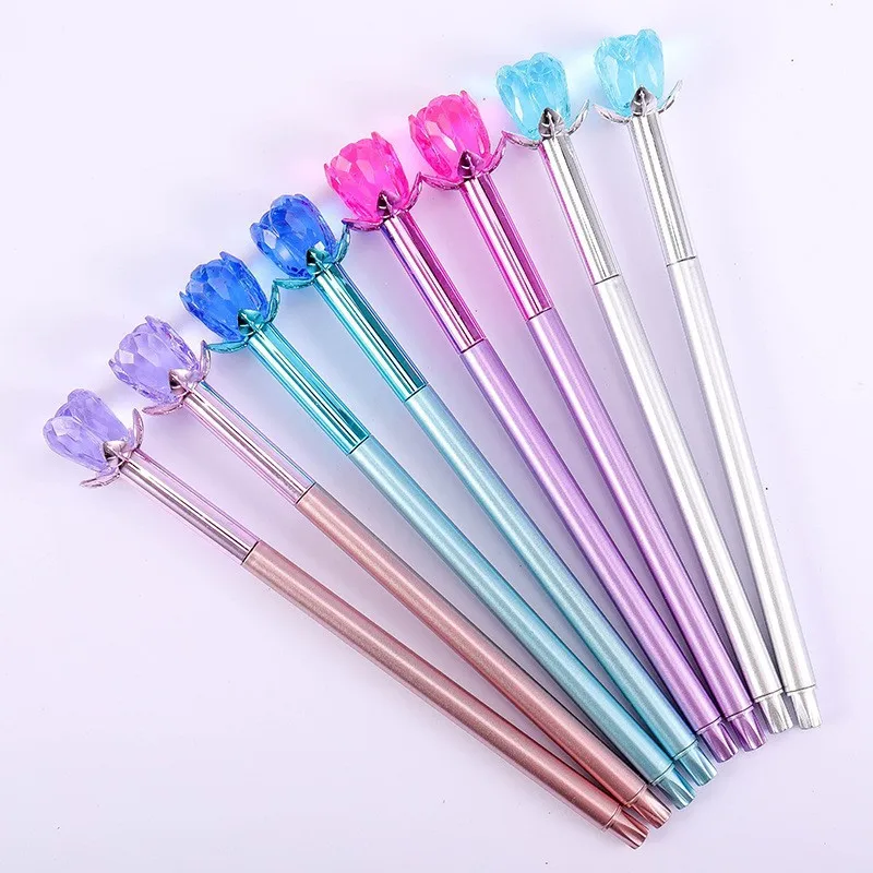 40PCS Creative Writing Signature Pen Crystal Rose Gift Diamond Pen Learning Neutral Pen
40PCS Creative Writing Signature Pen Crystal Rose Gift Diamond Pen Learning Neutral Pen