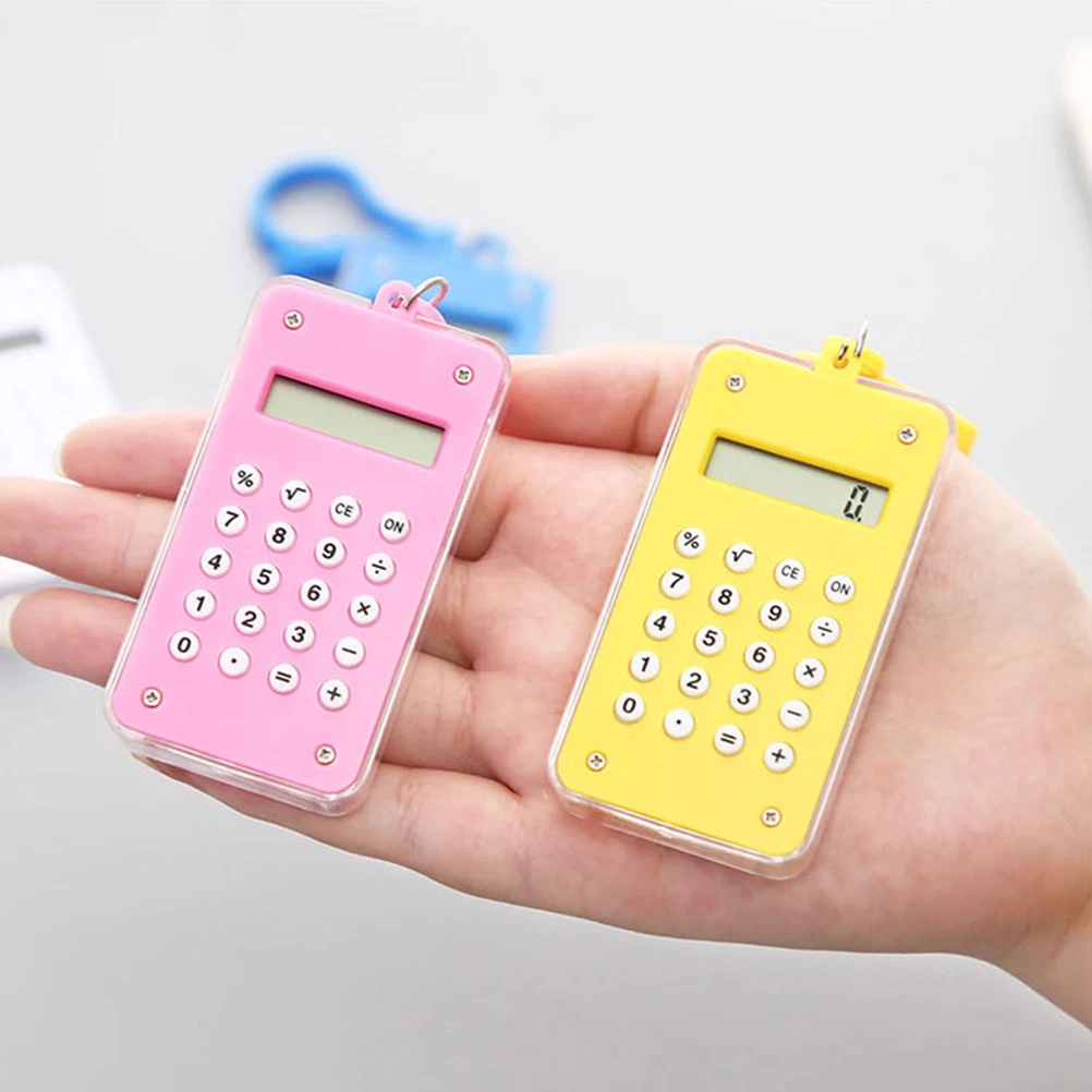 Mini Calculator Candy Screen Portable Lightweight Student Math Tool School Office Home Use Clip Auto Off Bead
Mini Calculator Candy Screen Portable Lightweight Student Math Tool School Office Home Use Clip Auto Off Bead