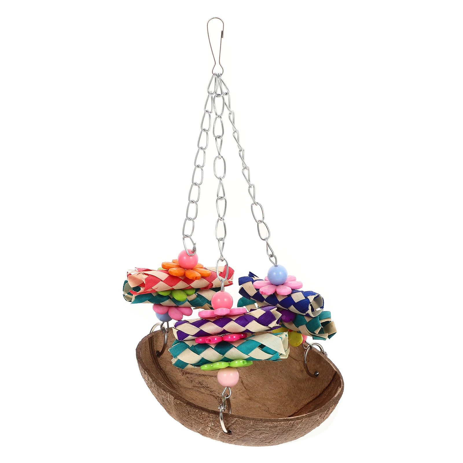 Parrot Breeding Nest Coconut House Swing Hammock for Birds Small Reptiles Amphibians Hanging Durable Pet Supplies Garden Decor
Parrot Breeding Nest Coconut House Swing Hammock for Birds Small Reptiles Amphibians Hanging Durable Pet Supplies Garden Decor