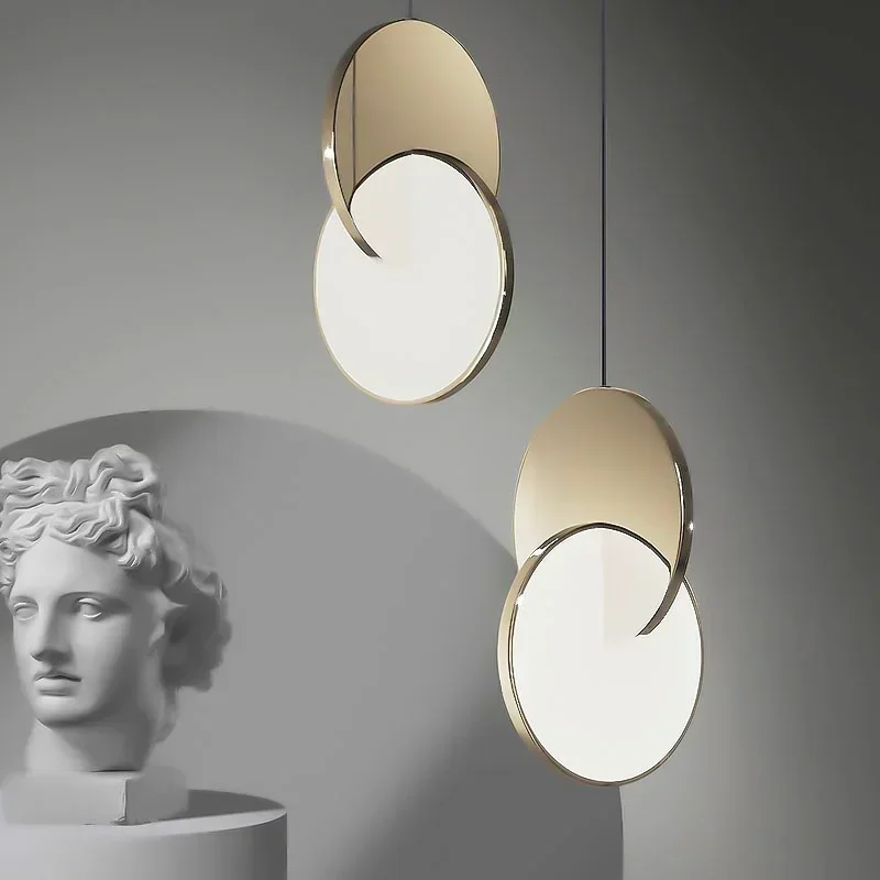 Modern Mirror Round Ring Lamp Led Pendant Lights Bedside Table Dining Kitchen Fixture Home Decoration Accessories Indoor Light
Modern Mirror Round Ring Lamp Led Pendant Lights Bedside Table Dining Kitchen Fixture Home Decoration Accessories Indoor Light