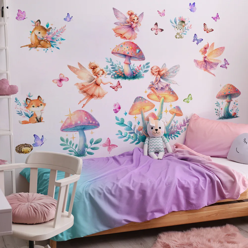 baby bedroom fariy wall sticker removable cartoon mushroom with princess wall decal nursery
baby bedroom fariy wall sticker removable cartoon mushroom with princess wall decal nursery