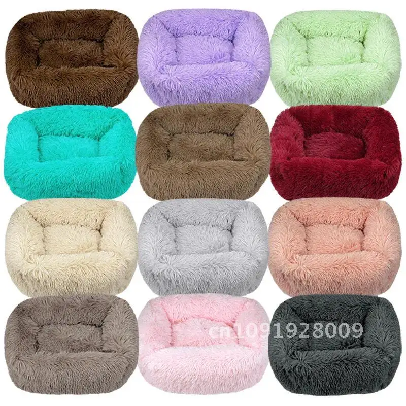 Luxury Dog Bed Square Dog Beds Long Plush Dog Mat Beds Kennel Calming Supplies Pet Dog Large Medium Bed Dogs Small for Washable
Luxury Dog Bed Square Dog Beds Long Plush Dog Mat Beds Kennel Calming Supplies Pet Dog Large Medium Bed Dogs Small for Washable