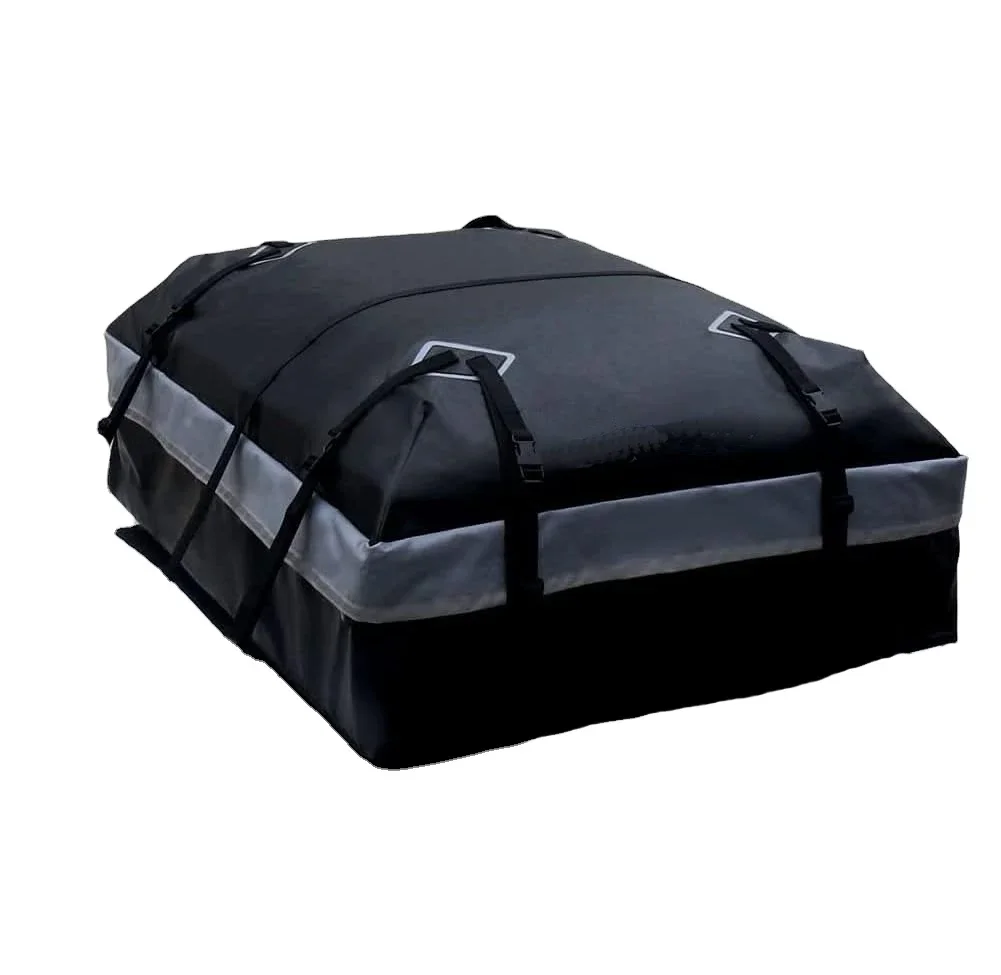 Waterproof storage cargo roof duffle bag black PVC coated tarpaulin roof box
Waterproof storage cargo roof duffle bag black PVC coated tarpaulin roof box