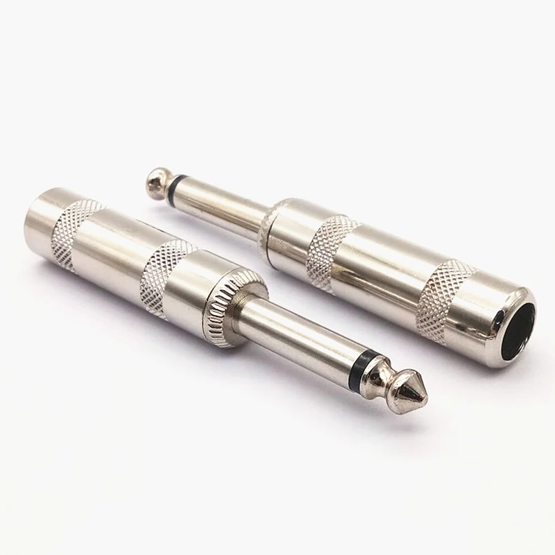 2/4pcs 6.35mm Mono Jack Plug Audio Connector Solder Cable DIY Audio Adapter 6.3mm Male Plug for guitar
2/4pcs 6.35mm Mono Jack Plug Audio Connector Solder Cable DIY Audio Adapter 6.3mm Male Plug for guitar