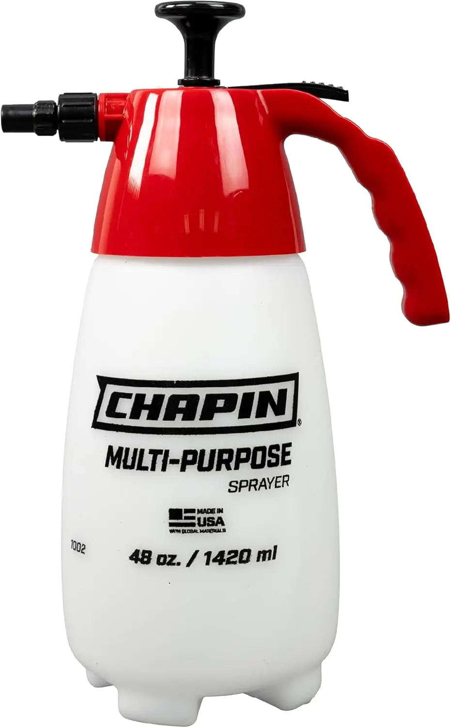 Handheld Pump Sprayer, 48oz, Multi-Purpose for Lawn & Garden, Translucent Tank with Adjustable Nozzle and Anti-Clog Filter
Handheld Pump Sprayer, 48oz, Multi-Purpose for Lawn & Garden, Translucent Tank with Adjustable Nozzle and Anti-Clog Filter