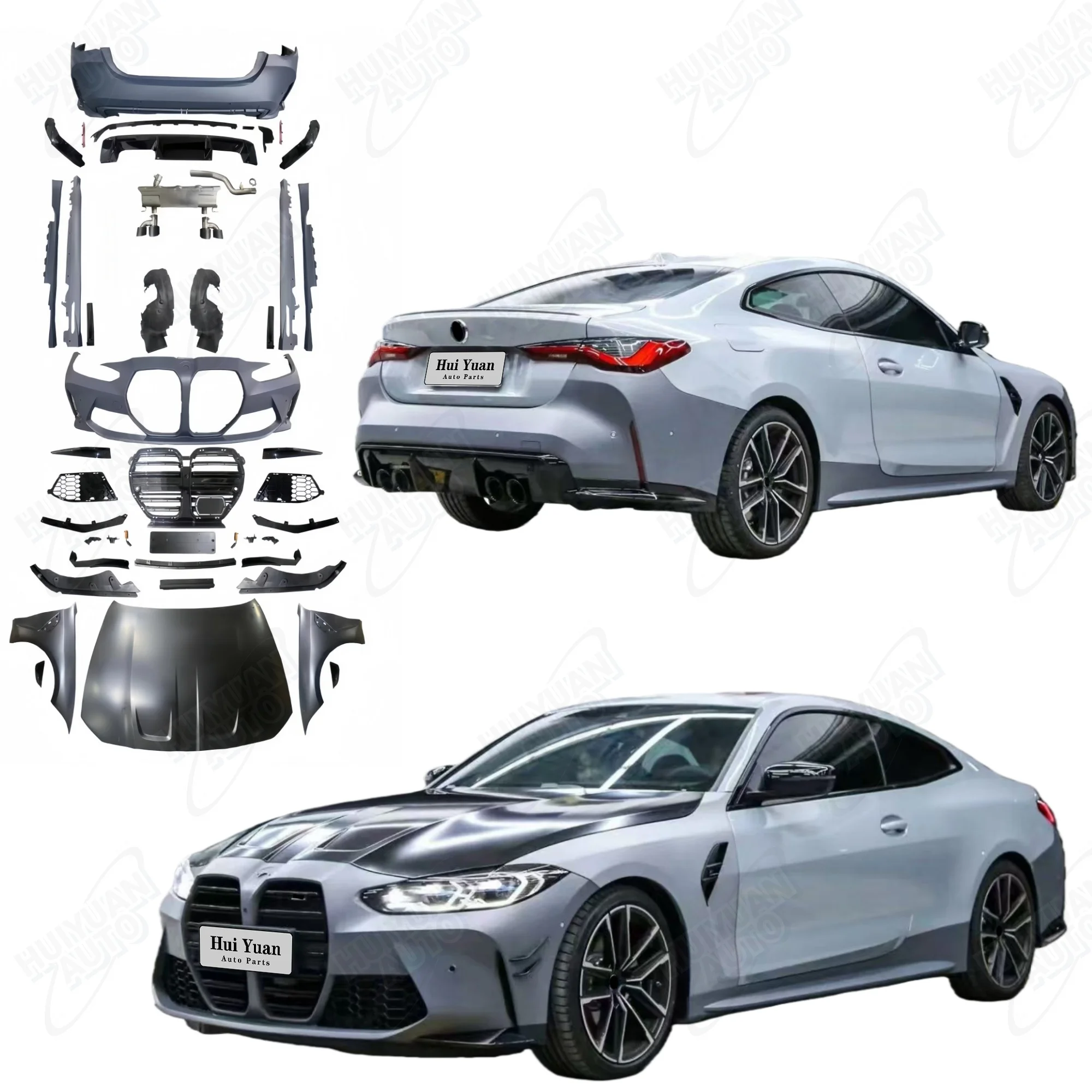 New Design Body Parts for 2020-2024 4 Series G22 G23 to G82 M4 1:1 Car Accessories Front Bumper
New Design Body Parts for 2020-2024 4 Series G22 G23 to G82 M4 1:1 Car Accessories Front Bumper