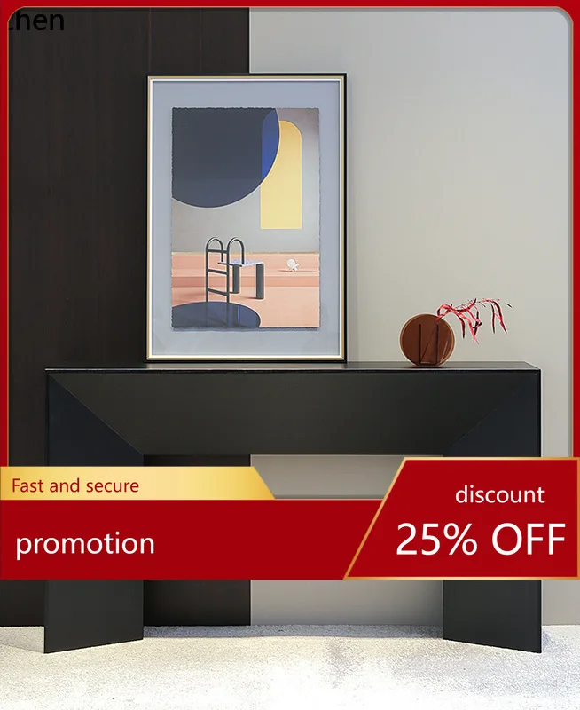 CZ Minimalist Entryway Table, Simple Modern Entryway Console, Bar Counter, Corridor Wall-mounted Entryway Table
CZ Minimalist Entryway Table, Simple Modern Entryway Console, Bar Counter, Corridor Wall-mounted Entryway Table